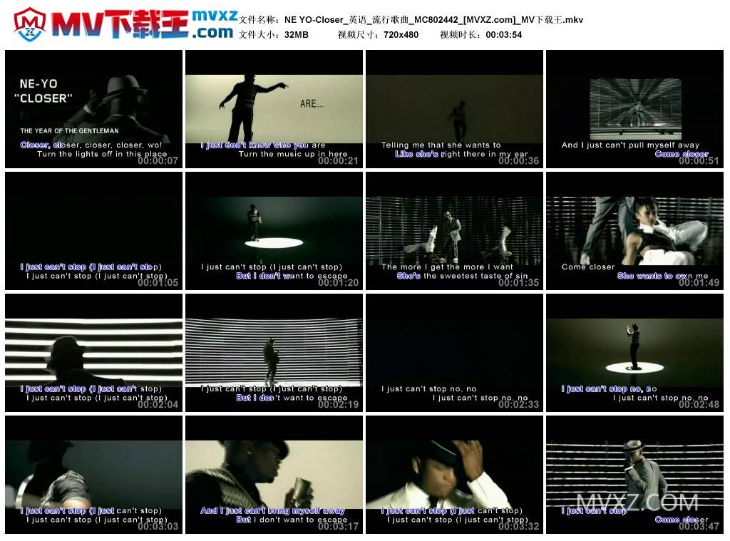 NE YO-Closer_英语_流行歌曲_MC802442